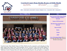 Tablet Screenshot of crawfordcountyhealth.com
